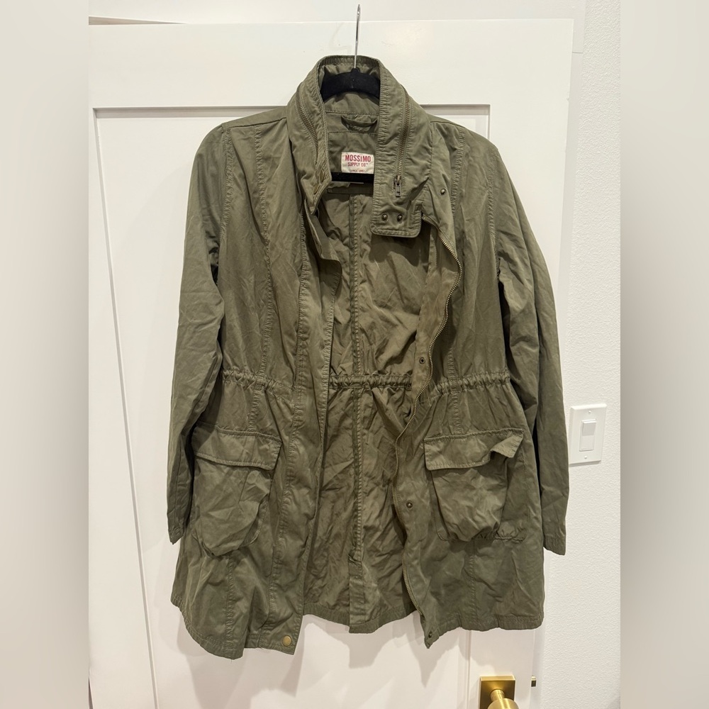 Mossimo Supply Co. Women's Utility Jacket in Army Green